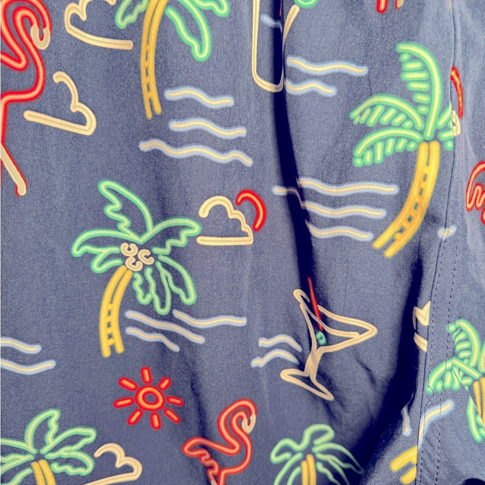 CHUBBIES - Neon Lights Swim Trunks, Men’s 2XL - Picture 8 of 12